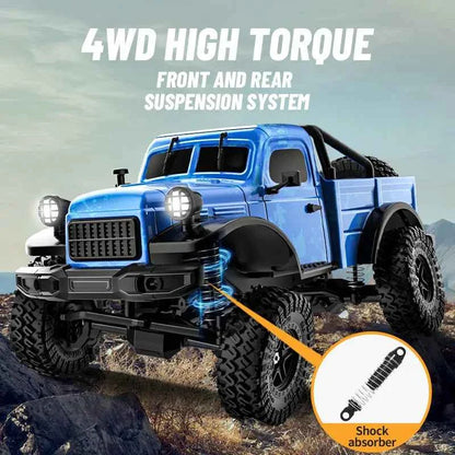 RC Car C8813 Full Proportional Throttle Pickup Truck Model Remote Control Toy 4WD Climbing Off-Road Rc Remote Control Car Gift