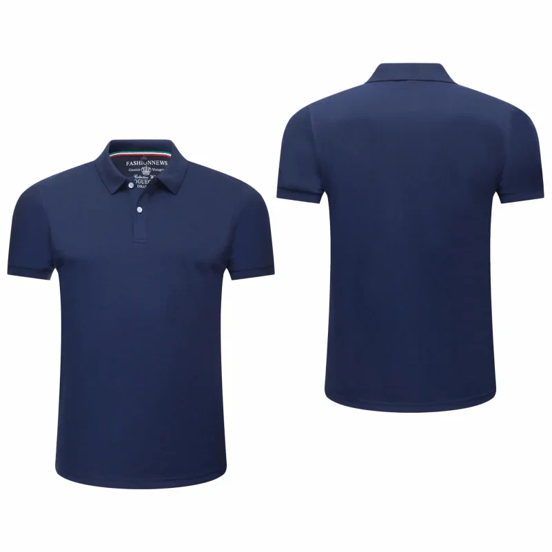 Mens Polo Shirts Short Sleeve Casual Solid Color Fashion Summer Lapel Male Turndown Tops Work Clothes Breathabl Comfortable