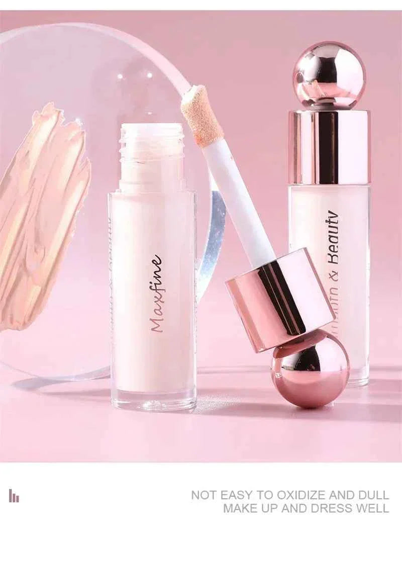 Smooth Liquid Foundation Cream Moisturizing Waterproof Concealer Modify Skin Tone Cover Acne Spots Full Coverage Face Make Up