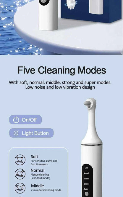 Xiaomi Electric Sonic Vibration Dental Scaler Teeth Whitening Plaque Calculus Stains Tartar Removal Toothbrush Tooth Clean NEW