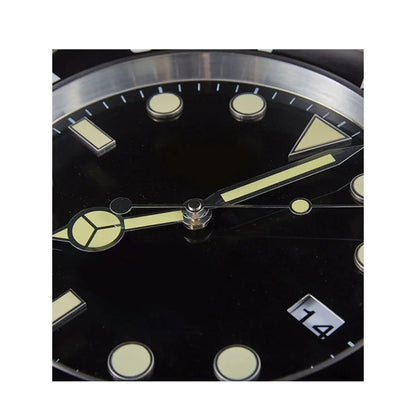 Metal Creative Art Design Digital Luminescent Clock 13"