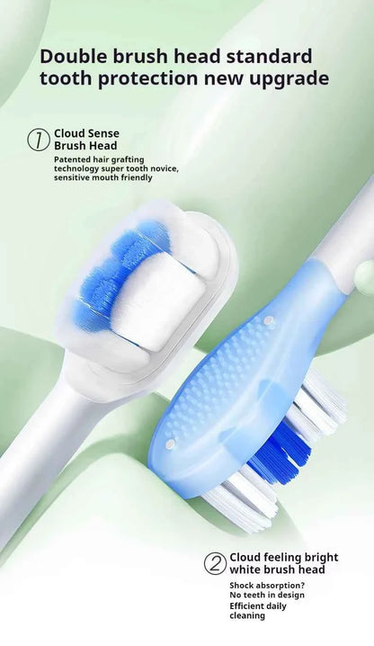 SOOCAS X3S White Rose Adult Smart Sonic Electric Toothbrush IPX7 Waterproof Ultrasonic Tooth Brush Upgraded 180 days life