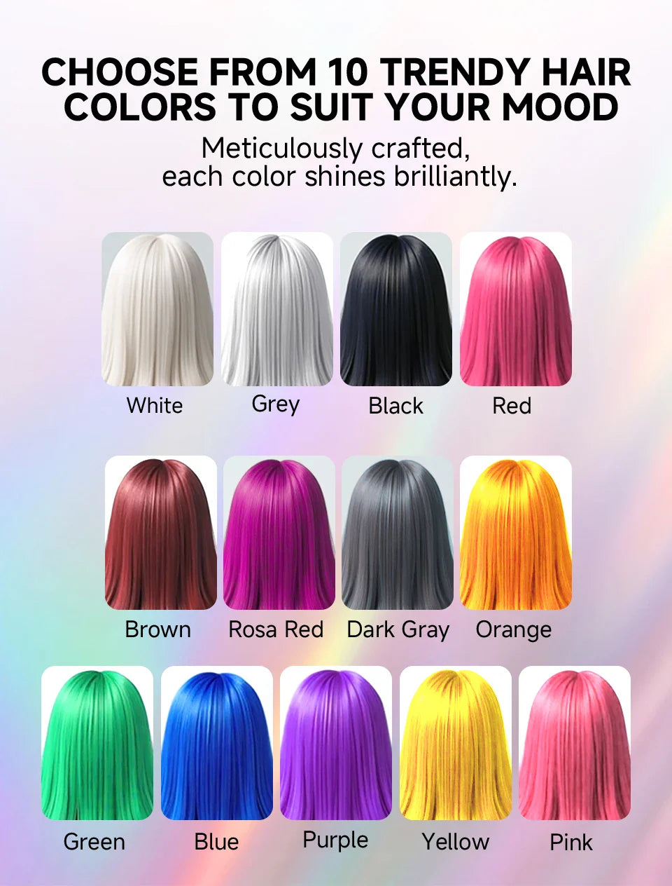 SEVICH Hair Colour Wax Temporary DIY Hair Coloring Wax One-Time Long Lasting Hair Dye Mud Cream Christmas Hair Styling Products