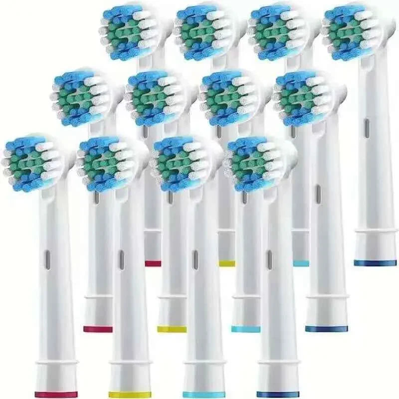 4pcs Toothbrush Head Compatible with Braun Oral B Electric Toothbrush, Replacement Brush Heads for Oral B Vitality Pro 1000 2000