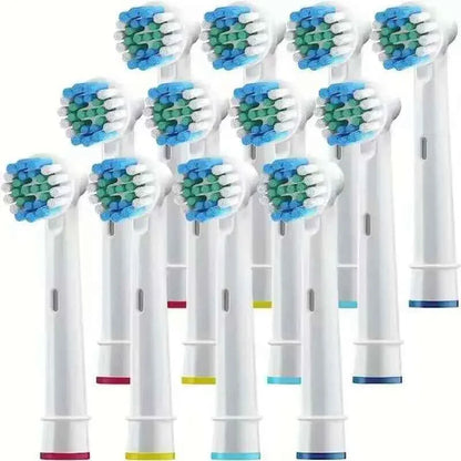 4pcs Toothbrush Head Compatible with Braun Oral B Electric Toothbrush, Replacement Brush Heads for Oral B Vitality Pro 1000 2000