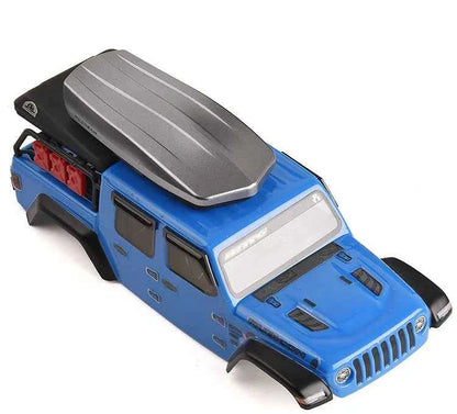 RCDream 1/18 Scale Roof Rack Roof Box for 1/18 1/24 1/12 RC Crawler Truck TRX4M Bronco AX24 #18R004