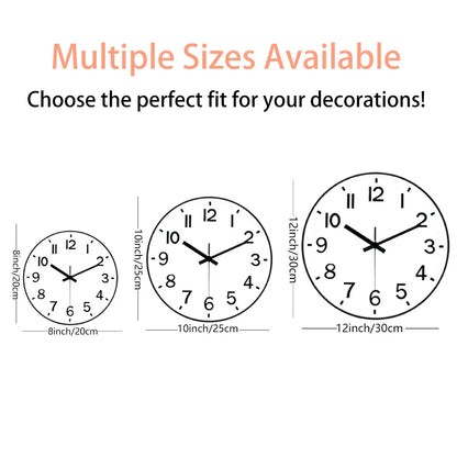 Simple Luxury Quartz Clock Hanging Wall Fish Decoration Modern Style Restaurant Living Room Home Decor Clock 8 10 12 Inche