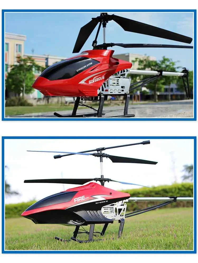 RC Helicopter Durable Charging UAV Model Toy Fall-resistant Remote Control UAV Outdoor Aircraft Children's Birthday