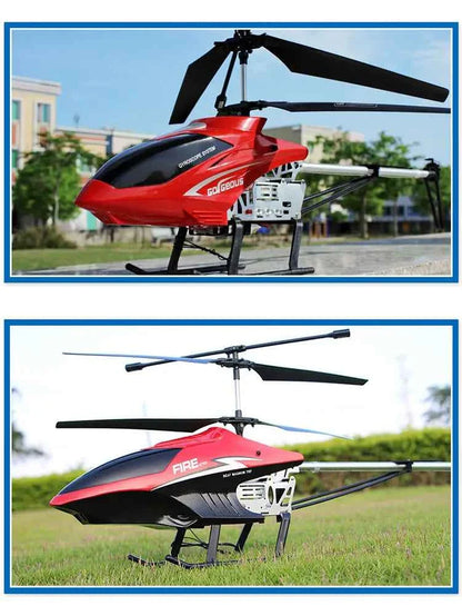 RC Helicopter Durable Charging UAV Model Toy Fall-resistant Remote Control UAV Outdoor Aircraft Children's Birthday