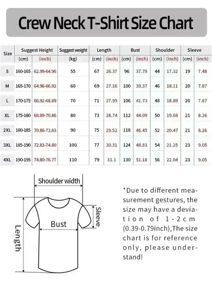 High-quality printed loose short-sleeved T-shirts for men and women from popular autumn and winter brands in 2025