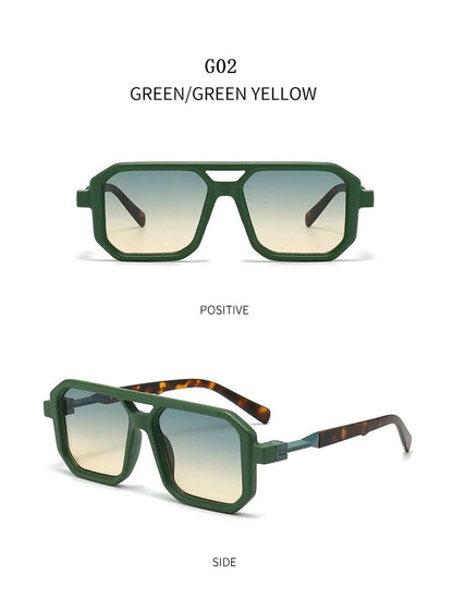 2024 Square Sunglasses For Men Vintage Fashion Glasses Sunglasses Women Trendy Dropshipping Shades Gafas De Sol Hombre Lunette