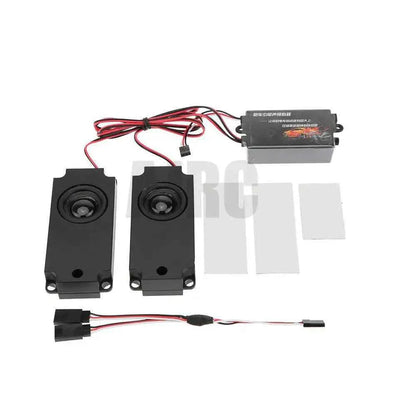 RC Car 2nd Generation Motor Sound Simulator Set Remote Control Car 10 Effect Sound Engine Simulation Module Speakers 2