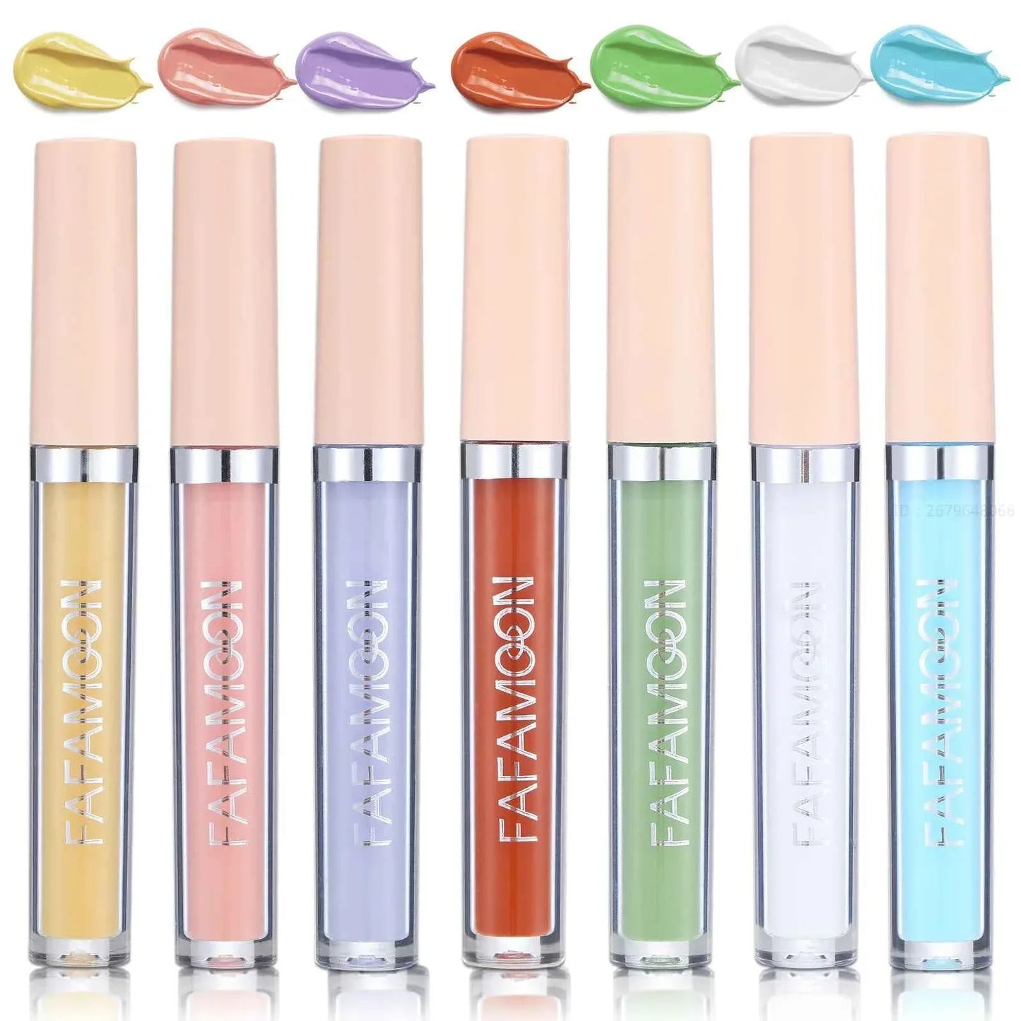 7-color Concealer Eye Dark Circles Red Spots Acne Marks Cover Liquid Concealer Face Foundation Correcting Skin Color Cosmetics