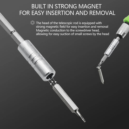 32 In 1 Precision Screwdriver Combination Multifunctional Magnetic Driver Bits Set Portable for Phone Laptop Computer