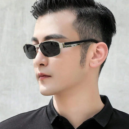 Sunglasses for Men Day and Night Vision Driving Fishing Polarized Anti-UV Trend Shades For Men Glass Authentic Sun Protection Su