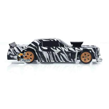 RTR RC Dift Race Car 1/43 Scale 4WD Gyro Four-wheel Drive Radio Control High Speed Model 2.4G Racing Drifting Cars Gifts Toys