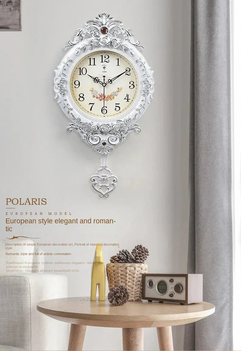 Polaris Light Luxury Home Design 60cm Wall Clock
