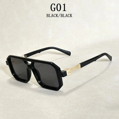 2024 Square Sunglasses For Men Vintage Fashion Glasses Sunglasses Women Trendy Dropshipping Shades Gafas De Sol Hombre Lunette