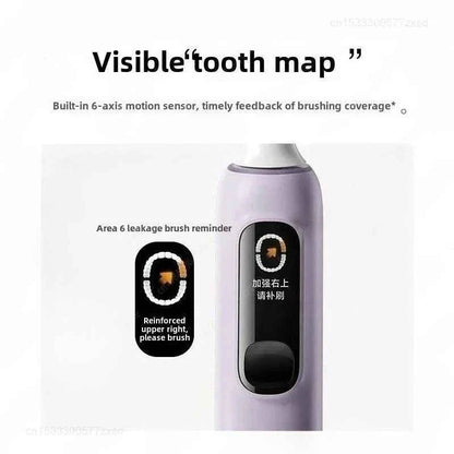 Mijia Sonic Sweep Vibration Electric Toothbrush Pro Intelligent Tooth Surface Recognition Digital Display Reminder