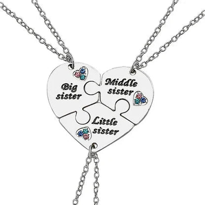 New Best Friends Necklace For Women Girls Broken Heart Puzzle Musical Note Pendant Necklaces BFF Friendship Forever Jewelry Gift