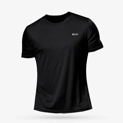 Summer Mens Quick Dry Running Bodybuilding Shirts Sport Gym t Shirt Men Short Sleeve Fitness Tops Oversized t-Shirt Jersey