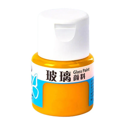 Stain Glass Paint,Non-Toxic Window Paint,Permanent Glass Paint,Stained Glass Art Paint,Glass Painting for Window Gallery