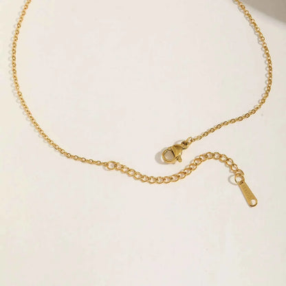 Vnox Double Zircon Heart Necklace For Women,Stainless Steel Cute Simple  Necklace For Mother And Daughter,Trendy Jewelry Gifts