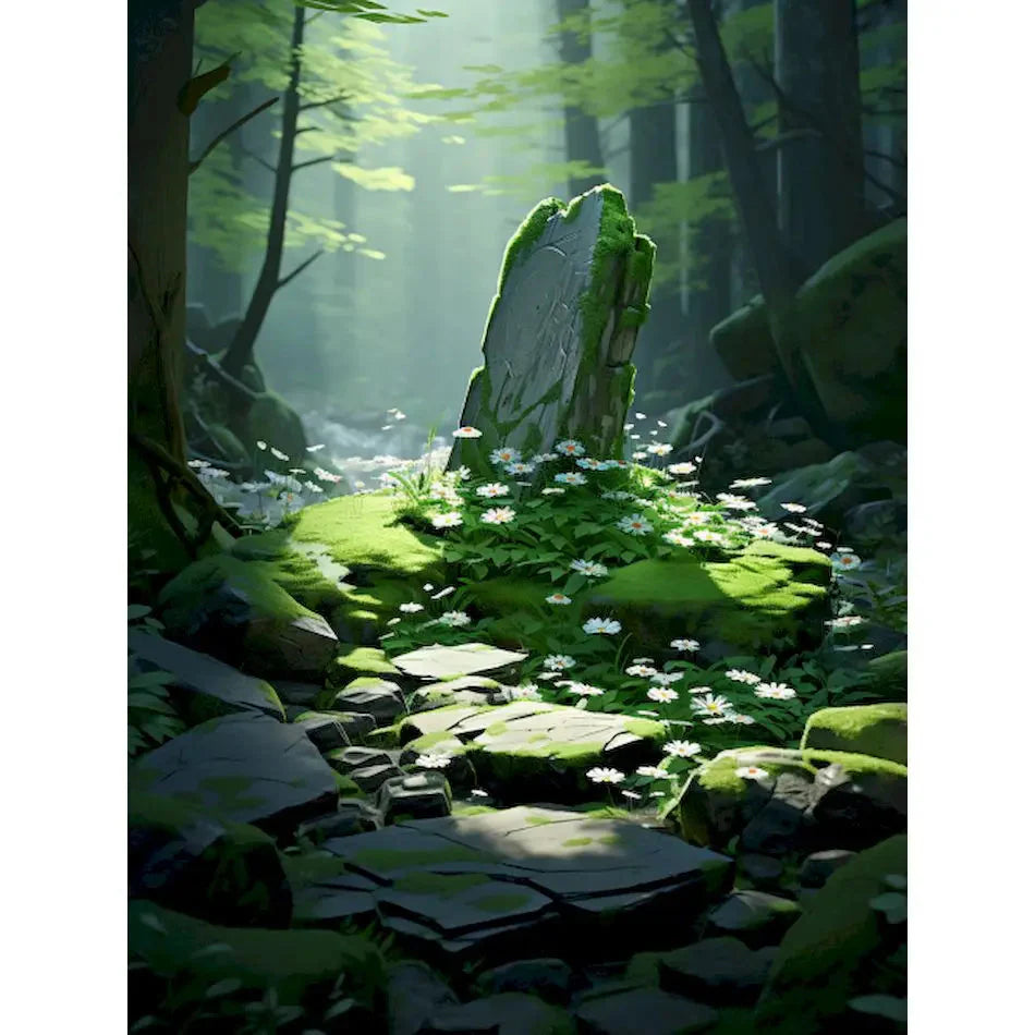 DIY Paint by Numbers Kit for Adults - Natural Scenery & Botanical Canvas Art