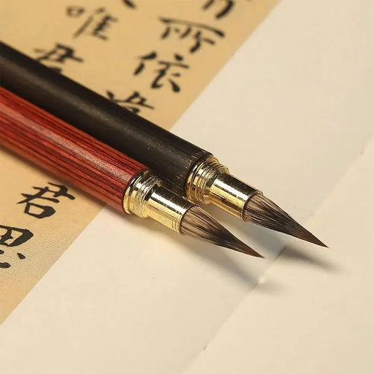 Calligraphy Brush Art Paint Brush Chinese Brushes Crisperding Script Writing Brush Oil Painting Wolf Hair