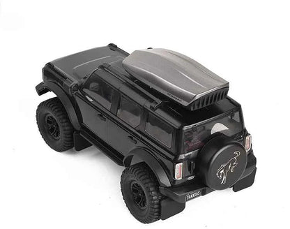 RCDream 1/18 Scale Roof Rack Roof Box for 1/18 1/24 1/12 RC Crawler Truck TRX4M Bronco AX24 #18R004
