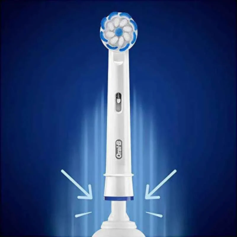 Oral-B EB60 Sensi Ultrathin Replacement Electric Toothbrush Heads Clean and Care Sensitive Original Refill Tooth Brush for Adult