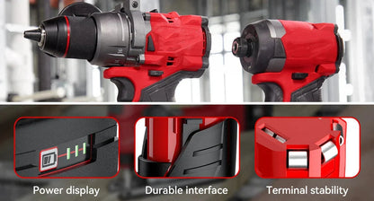 For Milwaukee 12V Tool Battery For Milwaukee M12 6000mAh Lithium Battery Impact Wrench Drill Power Tools Battery