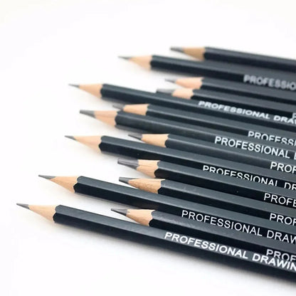 4B 5B 6B 10B 12B 1B Stationery Supplies For Exam HB 2B 6H 4H 2H 3B Professional Sketch Drawing Pencil Set Painting Pencils