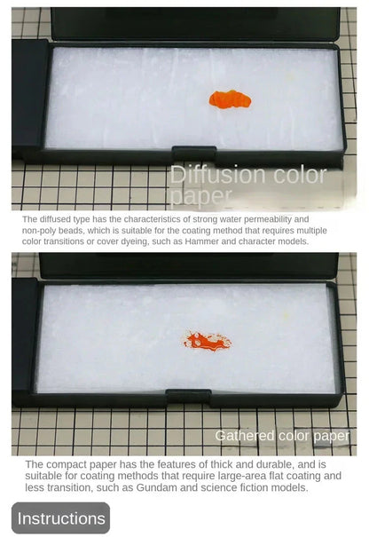 Water-based Paint Set Hand-painting Wet Palette Coloring Tool Pigment Toning Moisturizing Box for  Tools Hobby DIY