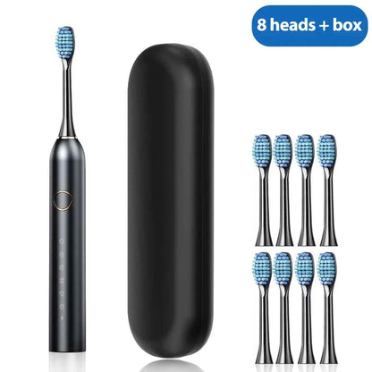 Sonic Electric Toothbrush for Adults Electronic Tooth Brush With Timer Rechargeable Electric Toothbrush with 8 Brush Heads