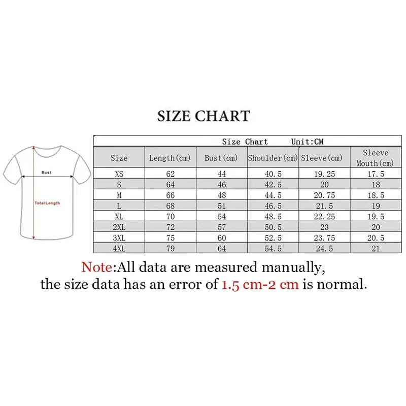 T-shirts Men Women Funny Cartoon Cute Comic Summer Cotton Casual Short Sleeve Round Neck Clothing Loose Tops