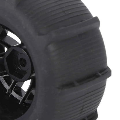 RC Beach Tires 1/14 1/16 1/18 Universal Rubber Plastic Good Grip Strong Cushioning RC Car Desert Wheels RC Desert Wheels
