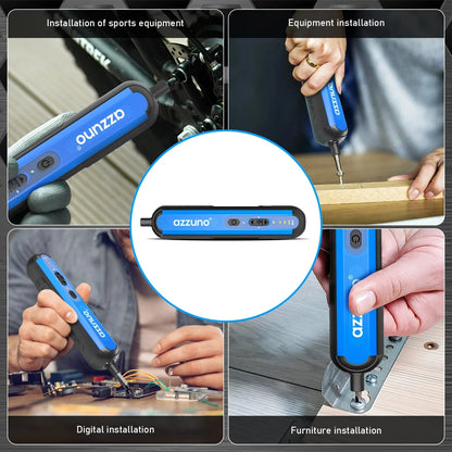 Cordless Electric Screwdriver Rechargeable 1500mAh Lithium Battery Mini Drill 4V Power Tools Set 25pcs Bits Maintenance Repair