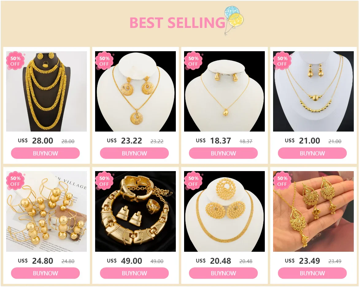 Necklace Bracelet Ring Earrings Jewelry Sets for Women, Elegant Charm Gift for Party Wedding, Sparkling Jewellery Woman Accessor
