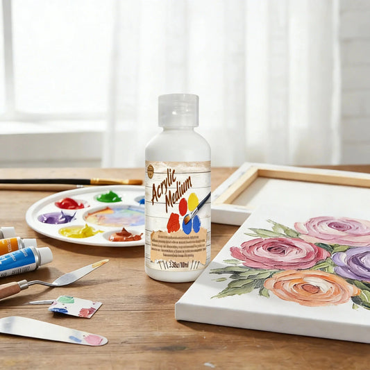 Acrylic Paint Thinner,Pigment Dilution, And Enhancing The Flow of Acrylics,Ensuring Your Artwork Maintains Its Quality OverTime