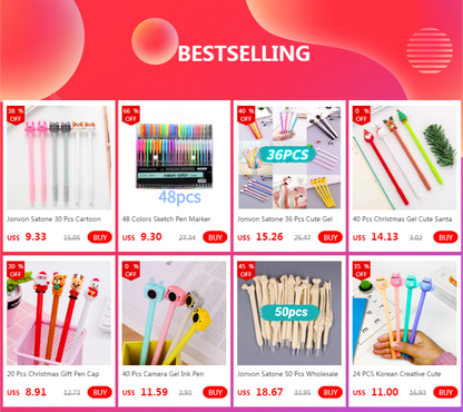 24 colors soluble  Pens Art Supplies For Drawing Water Soluble Mark Pen 24 Double Slider Multicolour Marker Painting Sets