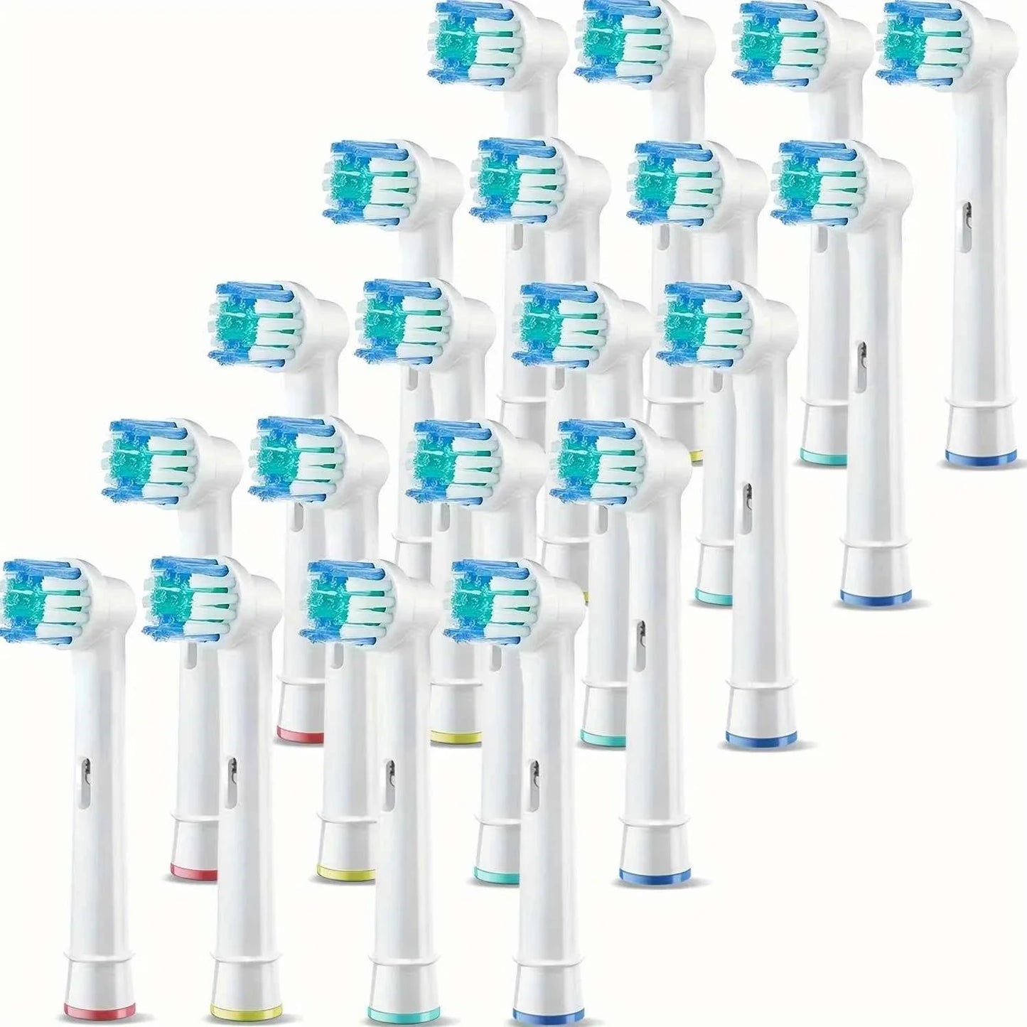 4pcs Toothbrush Head Compatible with Braun Oral B Electric Toothbrush, Replacement Brush Heads for Oral B Vitality Pro 1000 2000