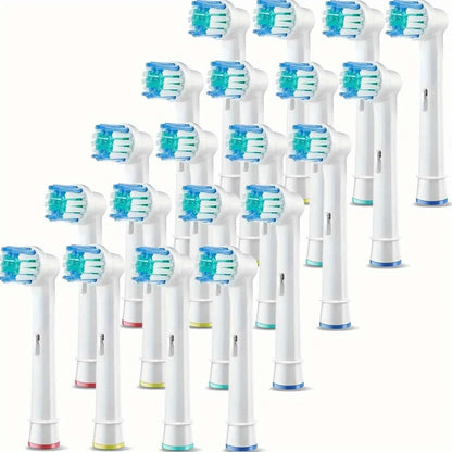 4pcs Toothbrush Head Compatible with Braun Oral B Electric Toothbrush, Replacement Brush Heads for Oral B Vitality Pro 1000 2000