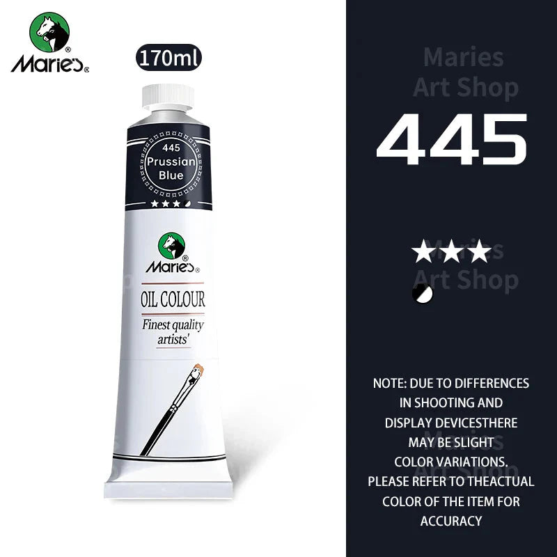 Marie's Oil Paint 170ml/5.95oz Large Tube,Art Supplies for Canvas Painting,Egg,Graffiti,Fabric,Stone,Leather,Wood,Ceramic