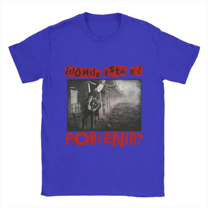 Men Eskorbuto Maldito T Shirts   Retro   Pure Cotton Clothes Vintage Short Sleeve O Neck Tee Shirt Gift Idea T-Shirts