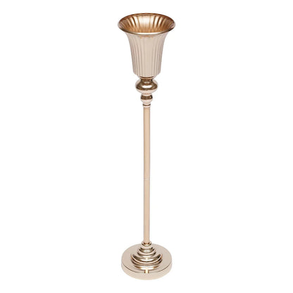 10Pcs Versatile Wedding stands Metal Trumpet Holders Vases For Weddings, Party Decorations