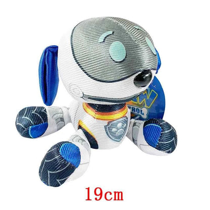 Paw Patrol Plush Toy Action Figure Ryder Marshal Zuma Everest Cartoon Model Two postures Plush Toy Children's Birthday Party Gif