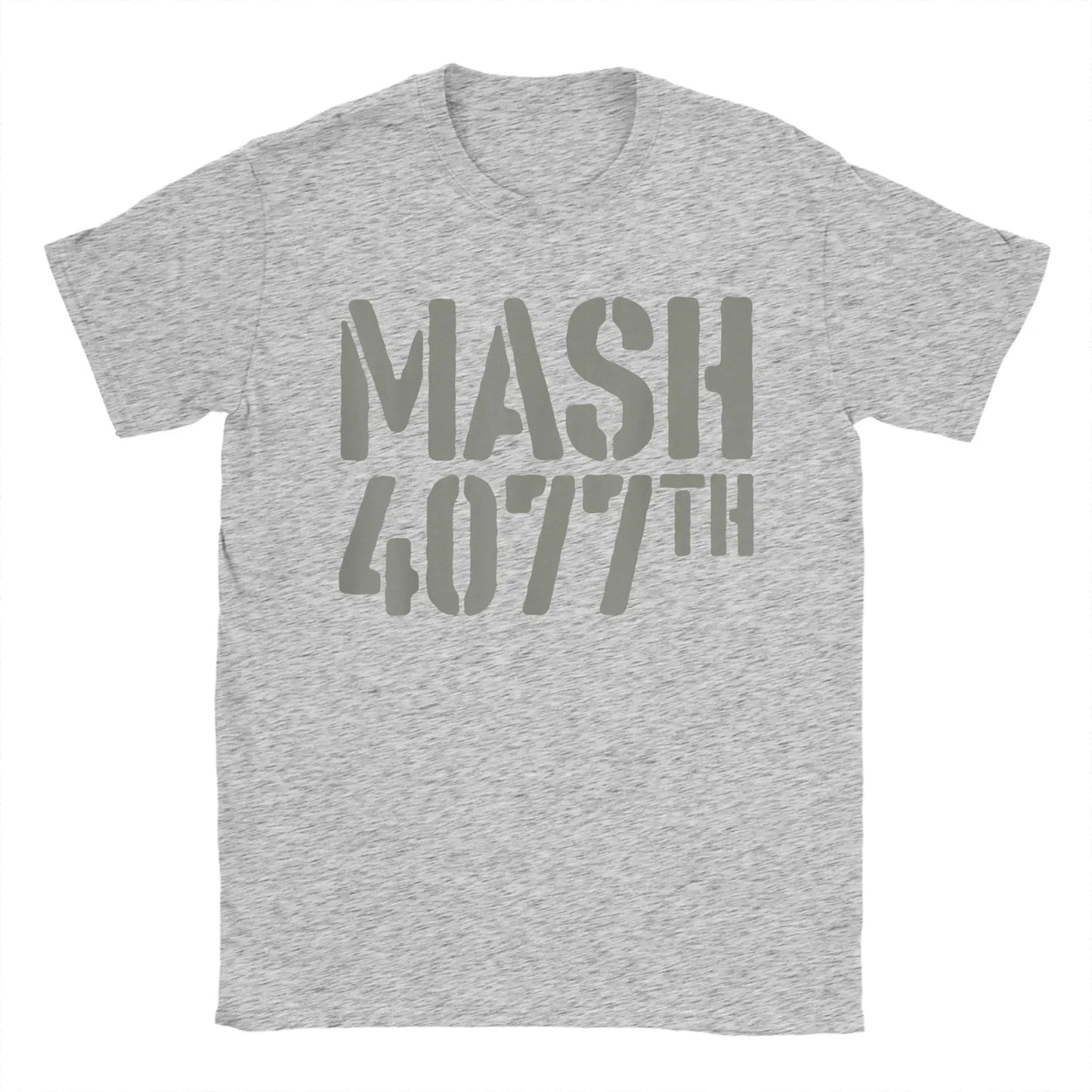 Oversized T Shirt Summer Men MASH 4077 Hipster T-Shirts  Pure Cotton Tee Shirt for Mens Awesome Printed Short Sleeve Top Tees
