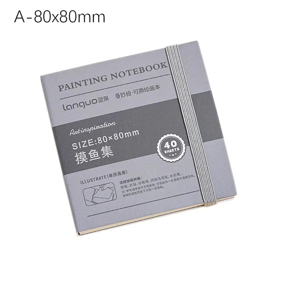 Small Tearable Painting Book Art Supplies Inspiration Record Sketchbook Portable Notebook