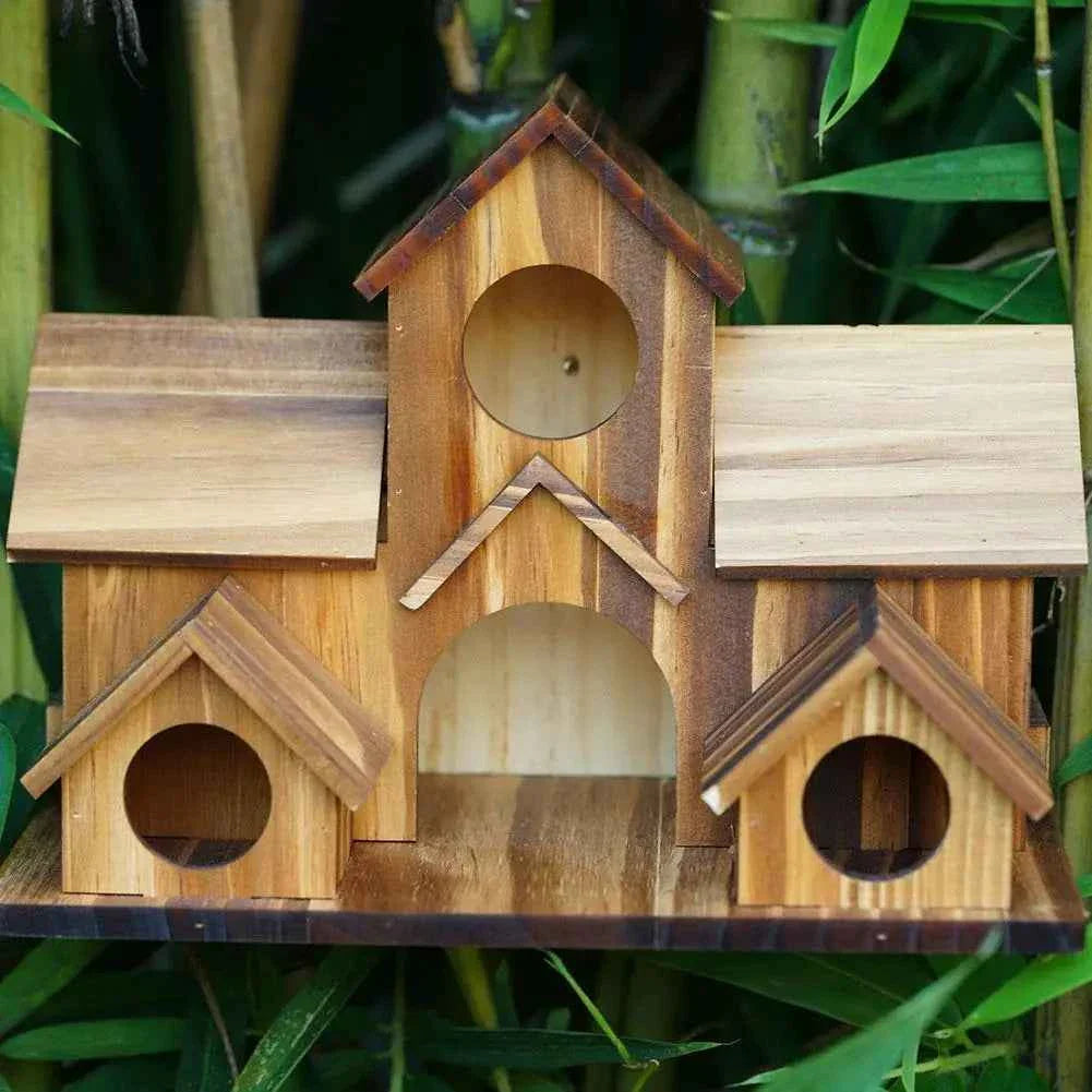 Bird Houses Bird Room Large Bird House for Garden Courtyard Backyard Decor Finch Bluebird Cardinals Handmade Humming 2026 1pcs